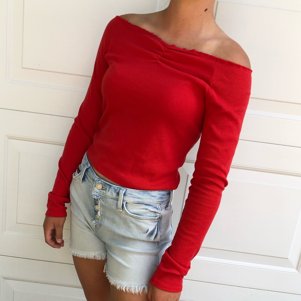 Off the shoulder top